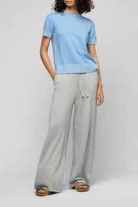 10 QTY NEW TSHIRT EN MAILLE BICOLORE