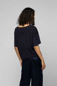 12 QTY NEW TSHIRT AVEC MANCHES EN SOIE