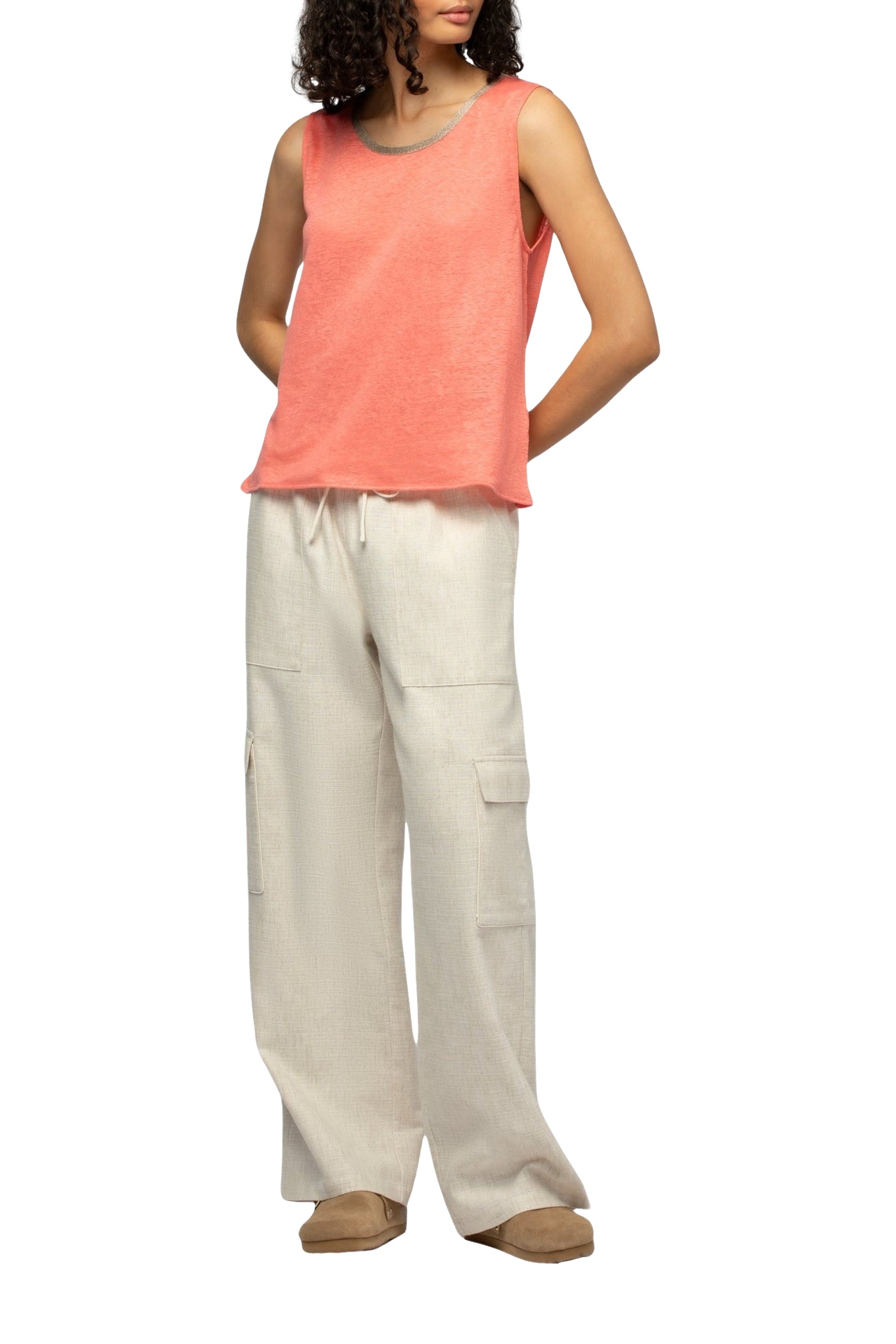 17 QTY NEW DEBARDEUR AVEC GALON