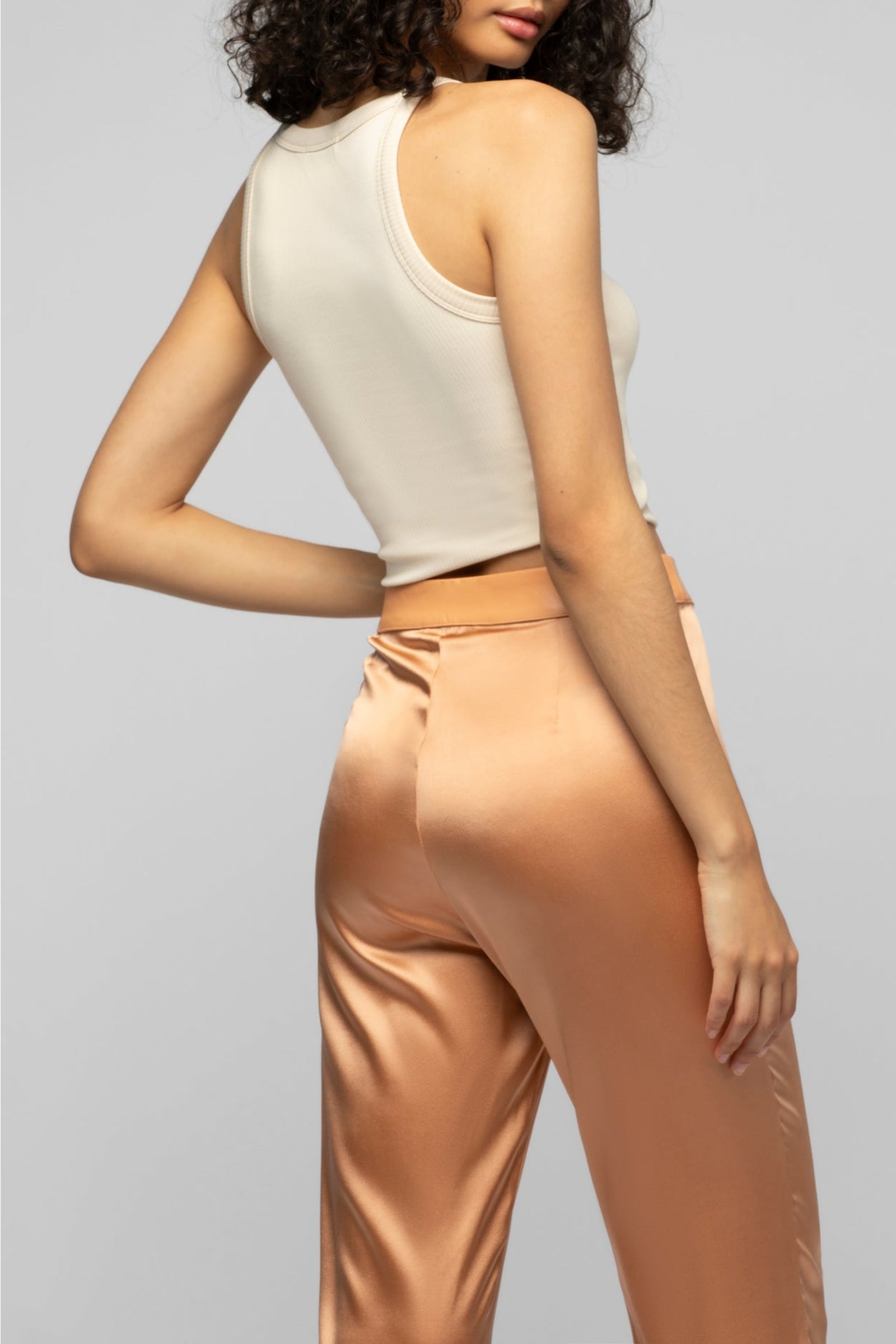 Tanastasia sleeveless tank top - Beige