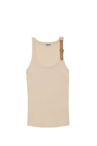 Tanastasia sleeveless tank top - Beige