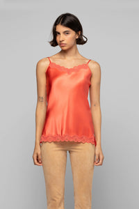 14 QTY NEW TOP AVEC DENTELLE