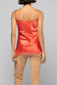 14 QTY NEW TOP AVEC DENTELLE