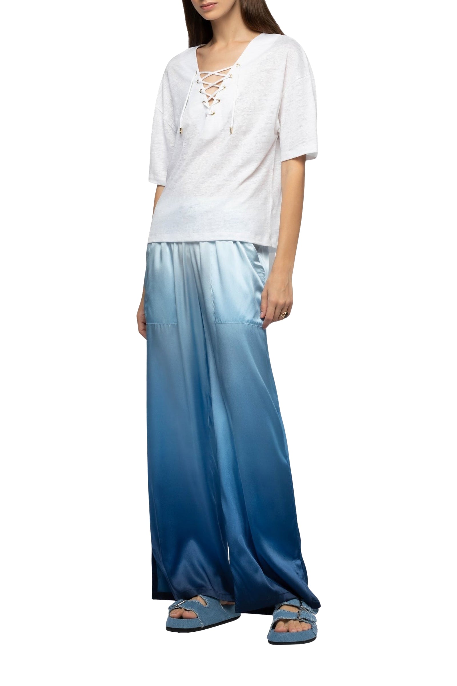 10 QTY NEW T SHIRT BIMATIERE COL V