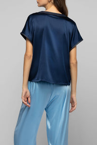 14 QTY NEW TSHIRT COL V,  DETAIL EN CUIR