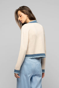 1 QTY NEW VESTE EN MAILLE ET DETAIL