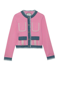 1 QTY NEW VESTE EN MAILLE ET DETAIL