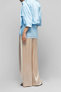 10 QTY NEW VESTE COURTE EN  SOIE AVEC ML