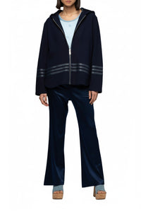 Valna hooded waistcoat - Navy