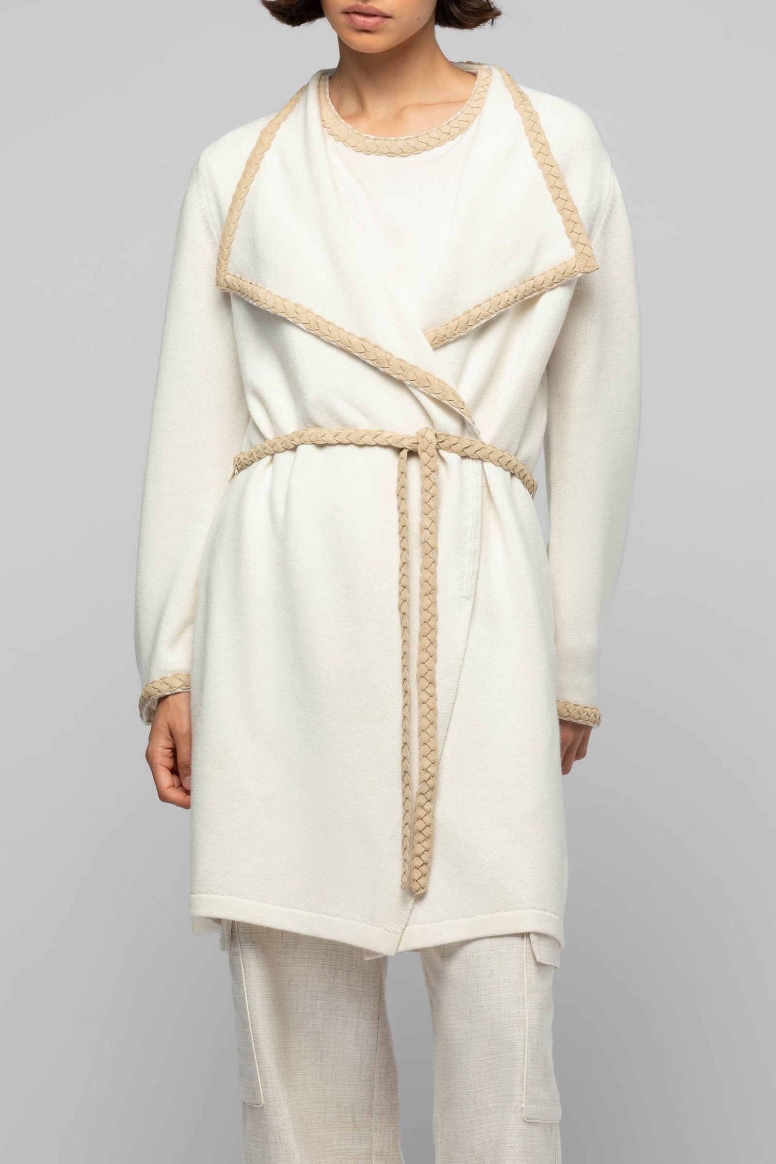 14 QTY NEW VESTE LONGUE AVEC DETAILS EN