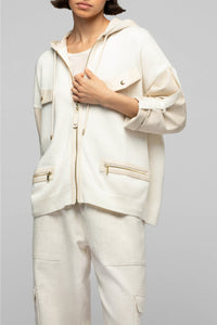 1 QTY NEW VESTE AVEC DETAILS EN CUIR