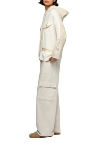 1 QTY NEW VESTE AVEC DETAILS EN CUIR