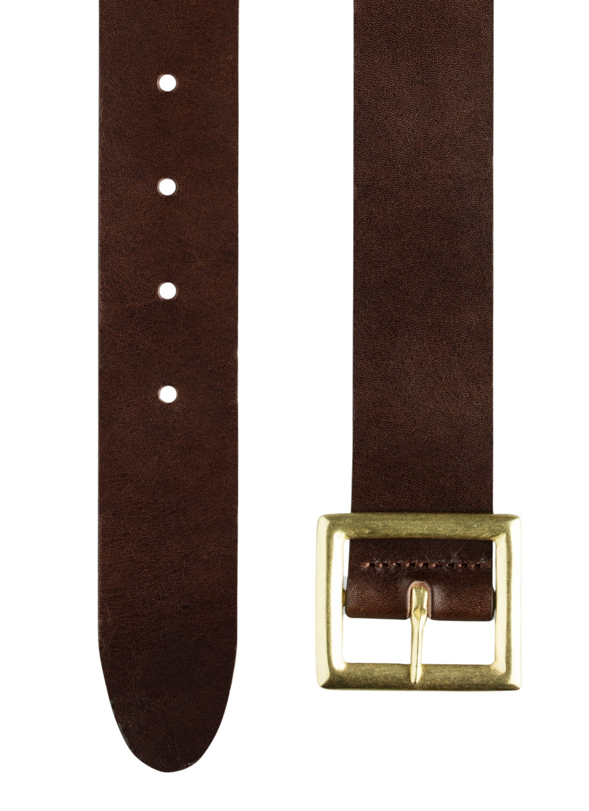 Ceinture en cuir - Marron