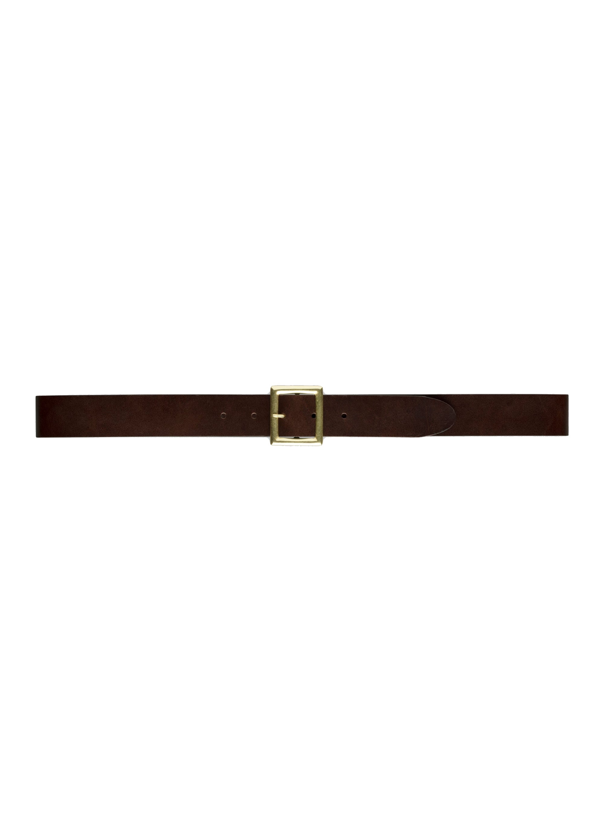 Ceinture en cuir - Marron