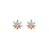 PrixTroca:190€_VentesTroca:2_QtyTroca:1_ST:200%_Puces d'oreilles Magic Touch en Or rose 18K serties de diamants - Rose