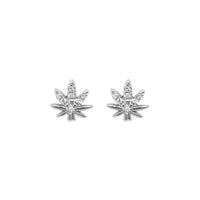 BOUCLES D OREILLES  OR BLANC