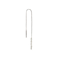 Mono boucle Danaé rivière sertie de diamants - Or Blanc