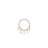 Puce Hélios Bohème S sertie de diamants - Or Jaune
