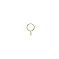2qty RELIQUAT 250€/ QTY IN : 1-QTY OUT : 1- ST : 100% // Boucle d’oreille Bohème 1 diamant -Jaune