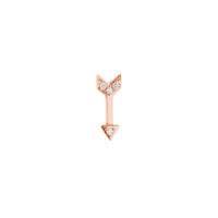 PrixTroca:120€_VentesTroca:0_QtyTroca:1_ST:0%_Mono boucle en Or rose 18K sertie de diamants - Rose