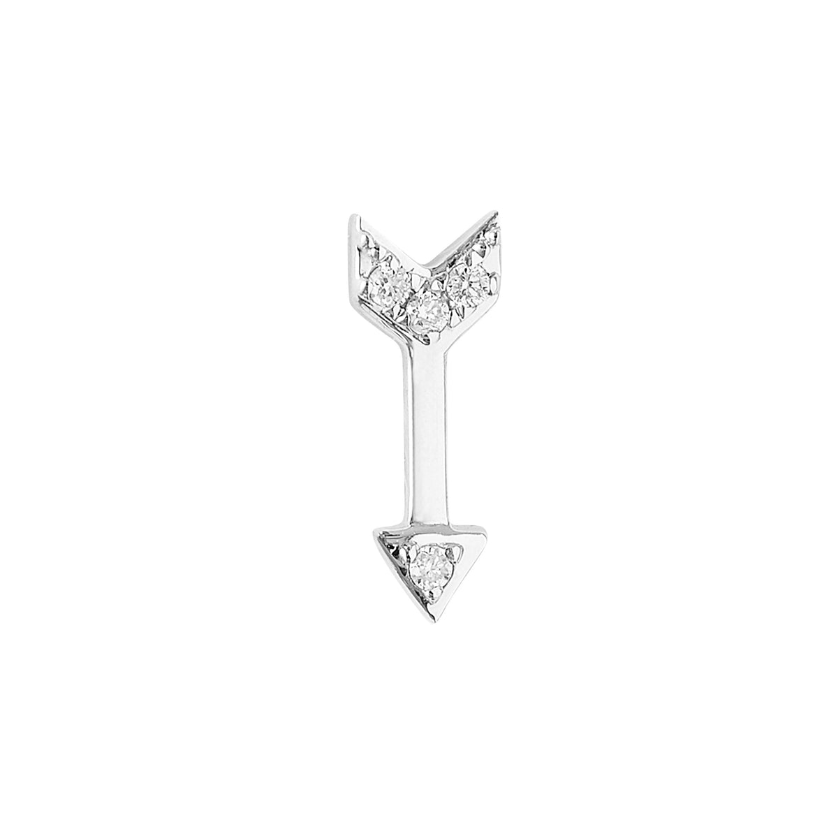 MONO BOUCLE D OREILLE  OR BLANC