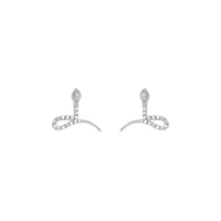 PrixTroca:310€_VentesTroca:0_QtyTroca:1_ST:0%_Puces d'oreilles Magic Touch en Or blanc 18K sertie de diamants - Blanc