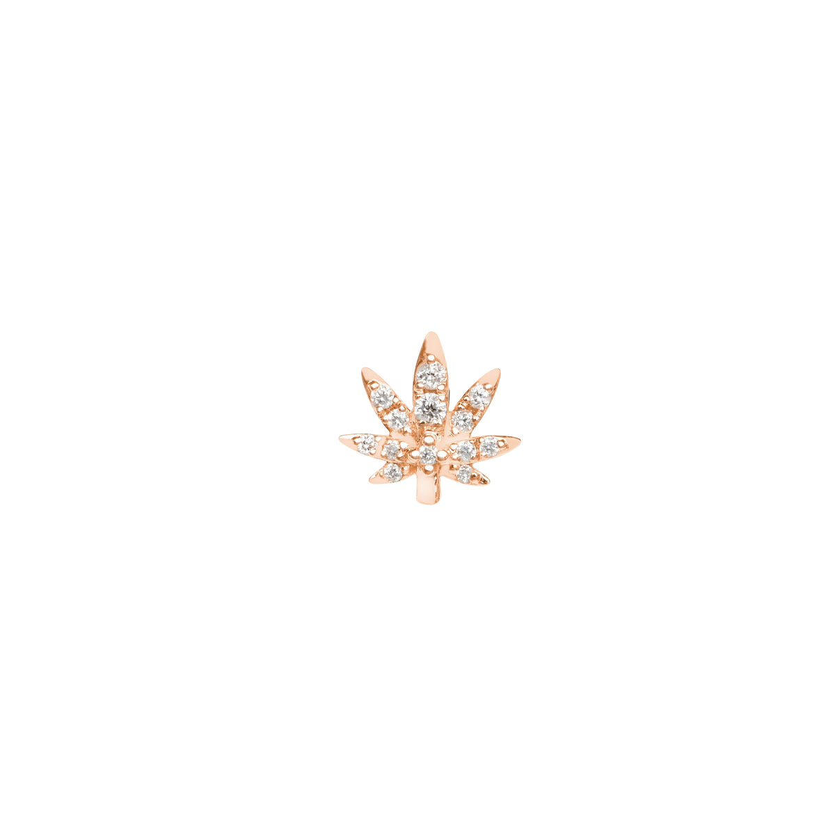 PrixTroca:180€_VentesTroca:0_QtyTroca:1_ST:0%_Piercing Attitude en Or rose 18K serti de diamants - Rose