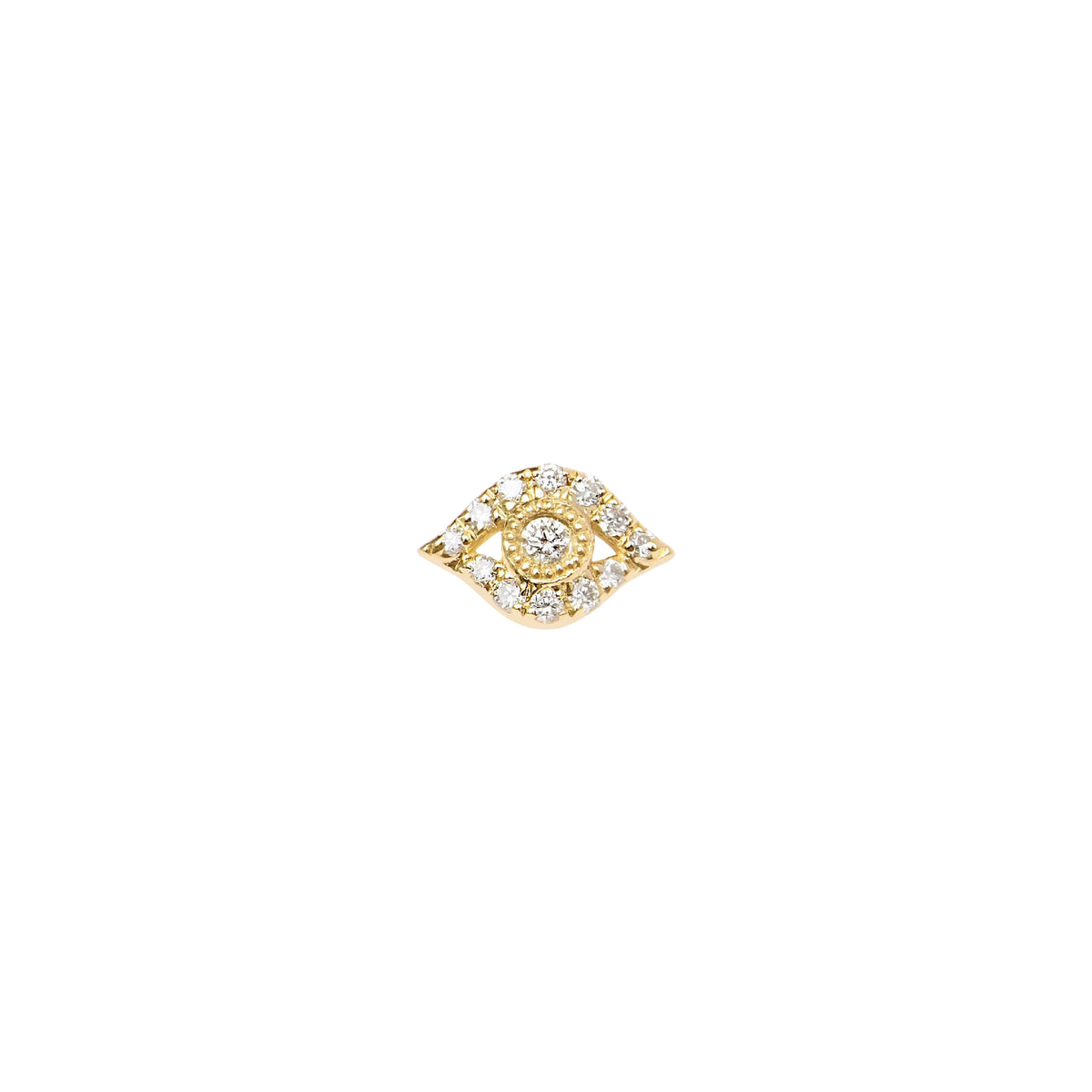 PrixTroca:190€_VentesTroca:0_QtyTroca:1_ST:0%_Piercing Attitude en Or jaune 18K serti de diamants - Jaune