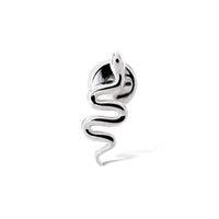 5qty NEW / Piercing serpent-Blanc