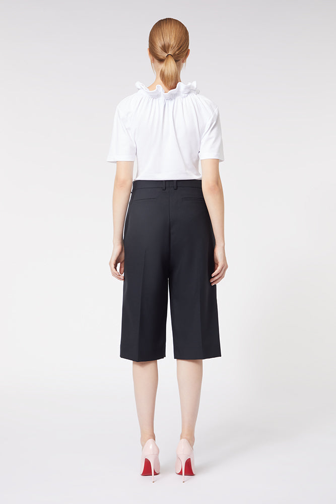 Black / TAILORED BOY SHORTS