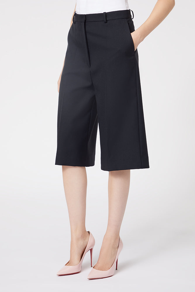 Black / TAILORED BOY SHORTS
