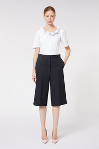 Black / TAILORED BOY SHORTS