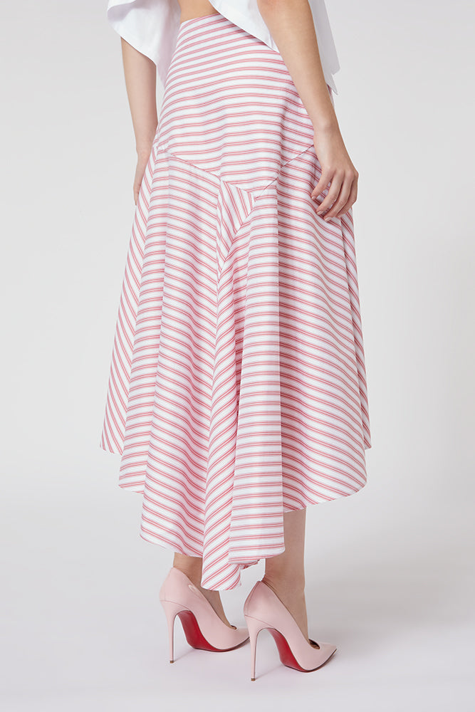 Red / VOLANT SKIRT