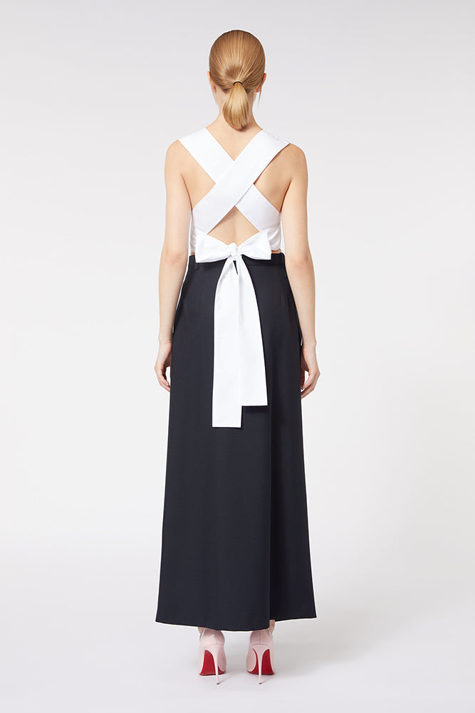Black / TROUSER SKIRT