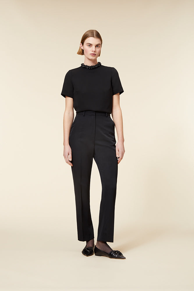 Black / CIGARETTE PANT