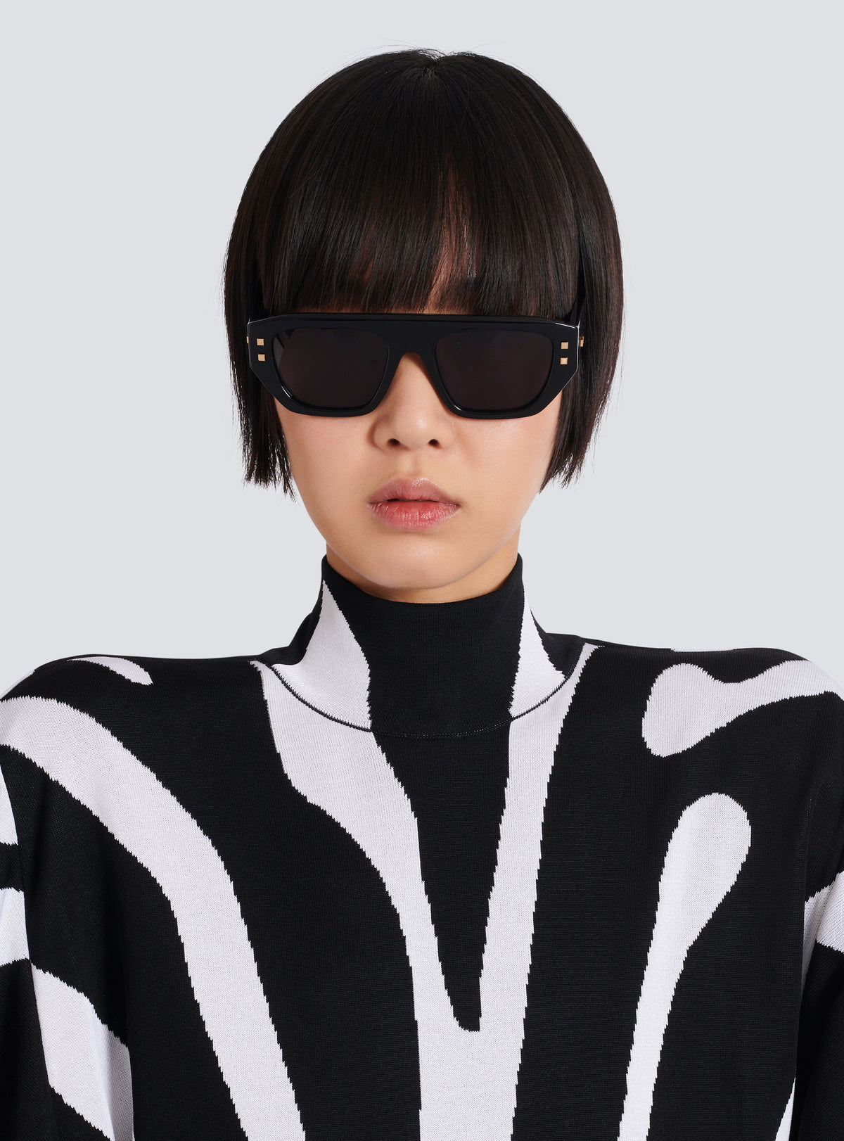 Lunettes de soleil b-army ii - Crystal Black - 18K Gold
