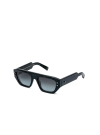 Lunettes de soleil b-army ii - Leather Black - Black Rhodium