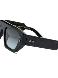 Lunettes de soleil b-army ii - Leather Black - Black Rhodium