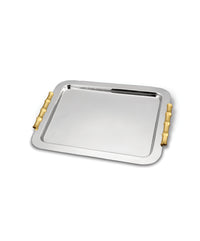 Plateau Bambou - Argent