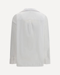 Chemise aux lignes épurées - White