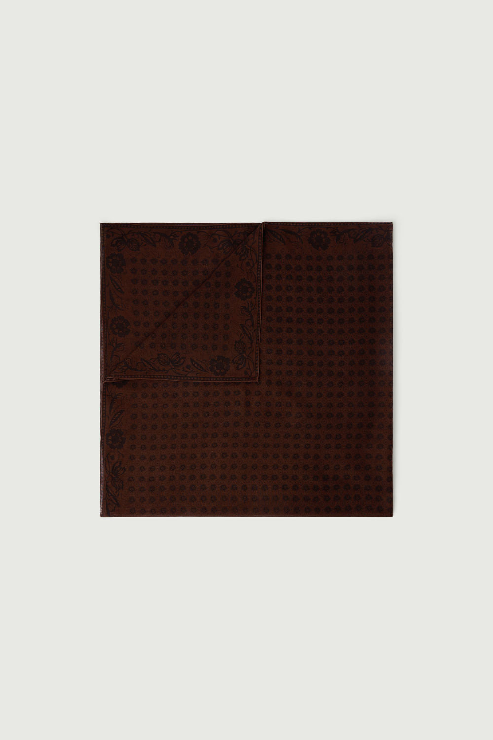 MARRON/NOIR FOULARD SKY