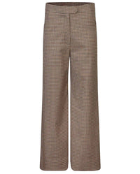 Pantalon Ecrivain à carreaux - Almond Tan