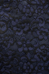 Jupe Ecume droite en dentelle - Eclipse