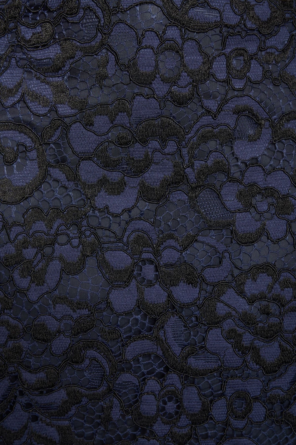 Jupe Ecume droite en dentelle - Eclipse