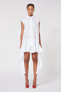 White / SHIRT DRESS