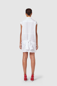White / SHIRT DRESS