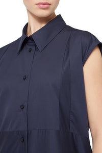 Navy / SHIRT DRESS