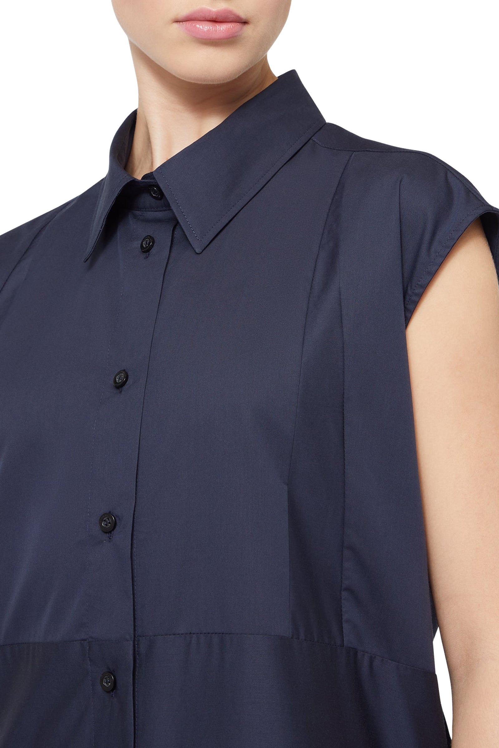 Navy / SHIRT DRESS