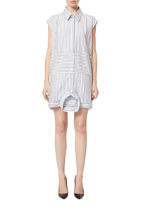 Robe chemise à l'envers - Grey