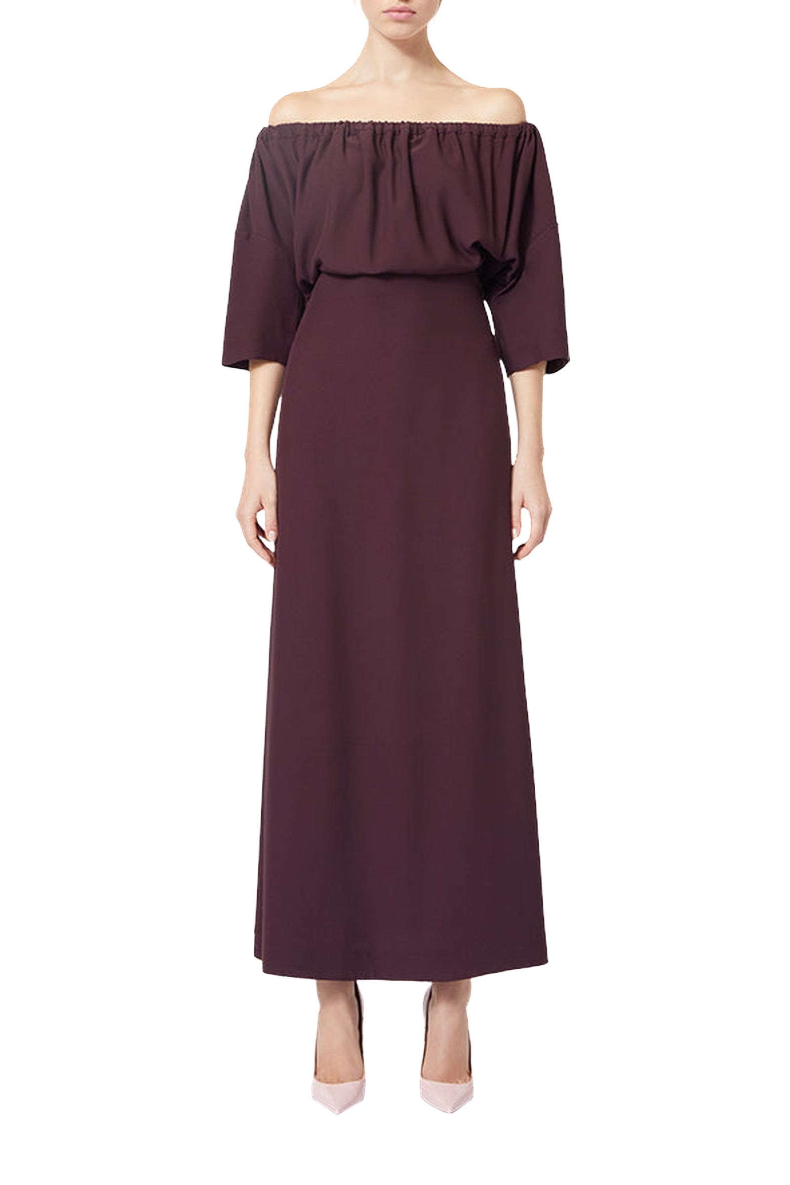 Robe midi polyvalente - Fig Purple